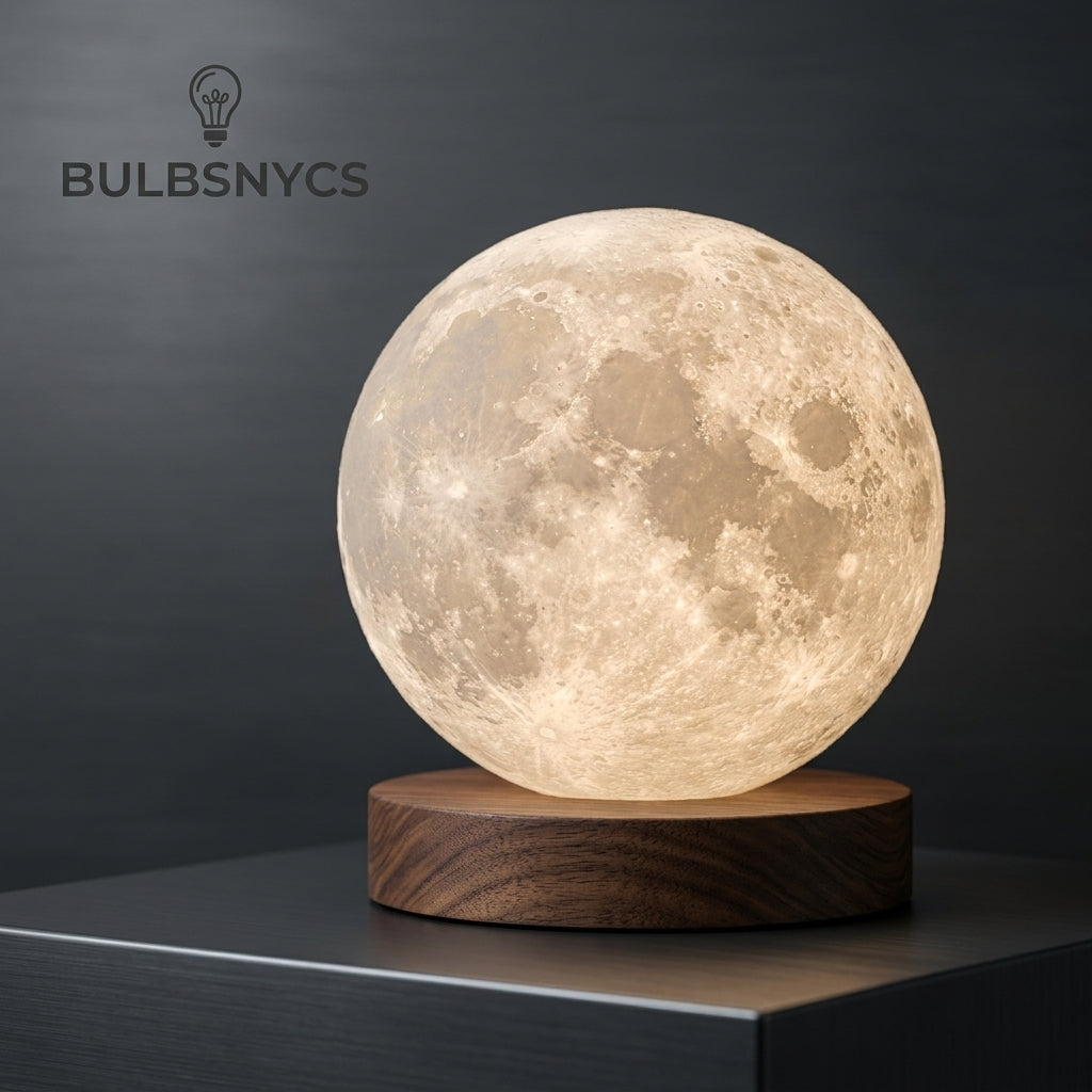 Bulbsnycs™ SeleneTopography™ Cartographic Lunar Table Orb