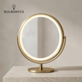 Bulbsnycs™ HaloGlow™ Lux Geometric LED Vanity Mirror